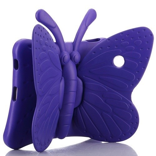 iPad Mini 6/iPad Mini 7 Butterfly Case Purple